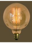 Lampada de Filamento LED G125 Retro Vintage