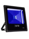 Refletor LED 30w Holofote MicroLED SMD Azul