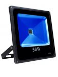 Refletor LED 50w Holofote MicroLED SMD Azul