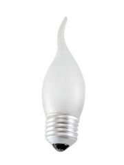 Lampada LED Vela 5w E27 Leitosa Com Bico Branco Frio