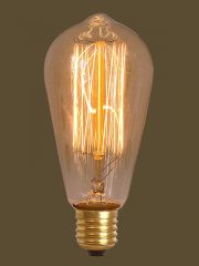 Lampada de Filamento Retro Vintage ST64 Dimerizavel 110v