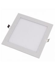 Plafon LED Embutir Quadrado 18w Branco Frio