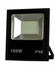 Refletor LED 100w Holofote MicroLED SMD Branco Frio (Chip Tecnológico)