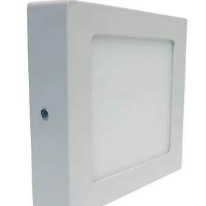 Plafon LED Sobrepor Quadrado 12w Branco Frio