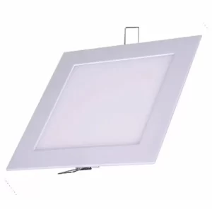 Plafon LED Embutir Quadrado 12w Branco Frio