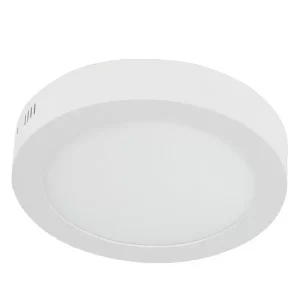 Plafon LED Sobrepor Redondo 12w Branco Frio