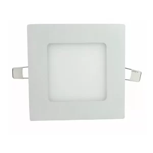 Plafon LED Embutir Quadrado 6w Branco Frio