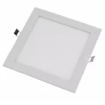 Plafon LED Embutir Quadrado 18w Branco Quente