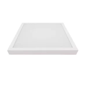 Plafon LED Sobrepor Quadrado 42w 40x40 Branco Frio