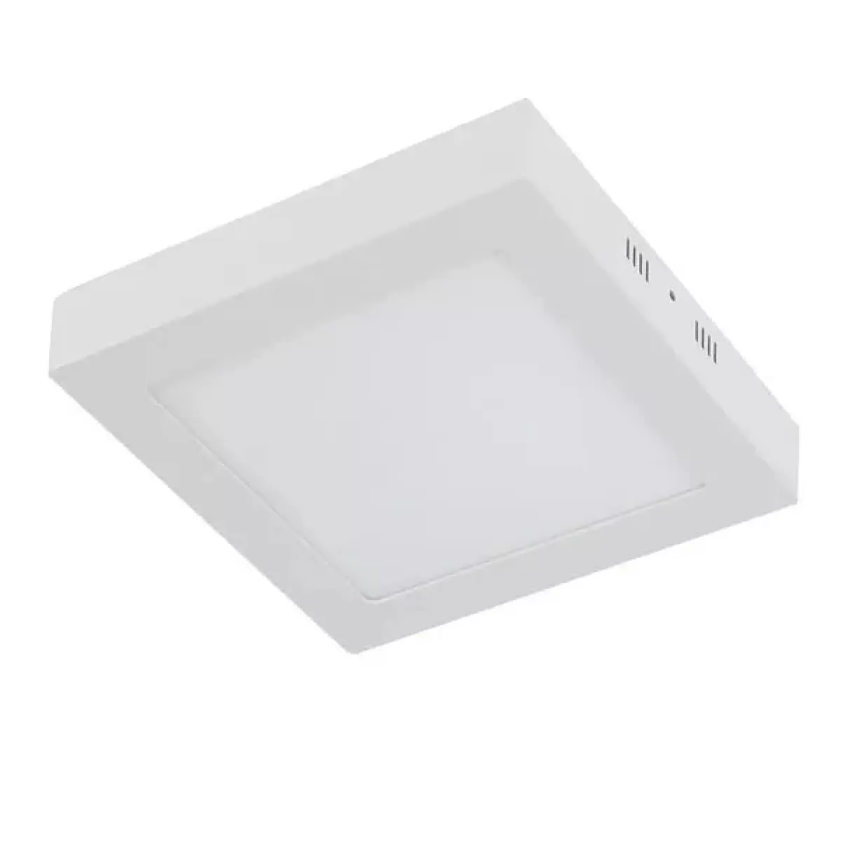 Plafon LED Sobrepor Quadrado 6w Branco Quente
