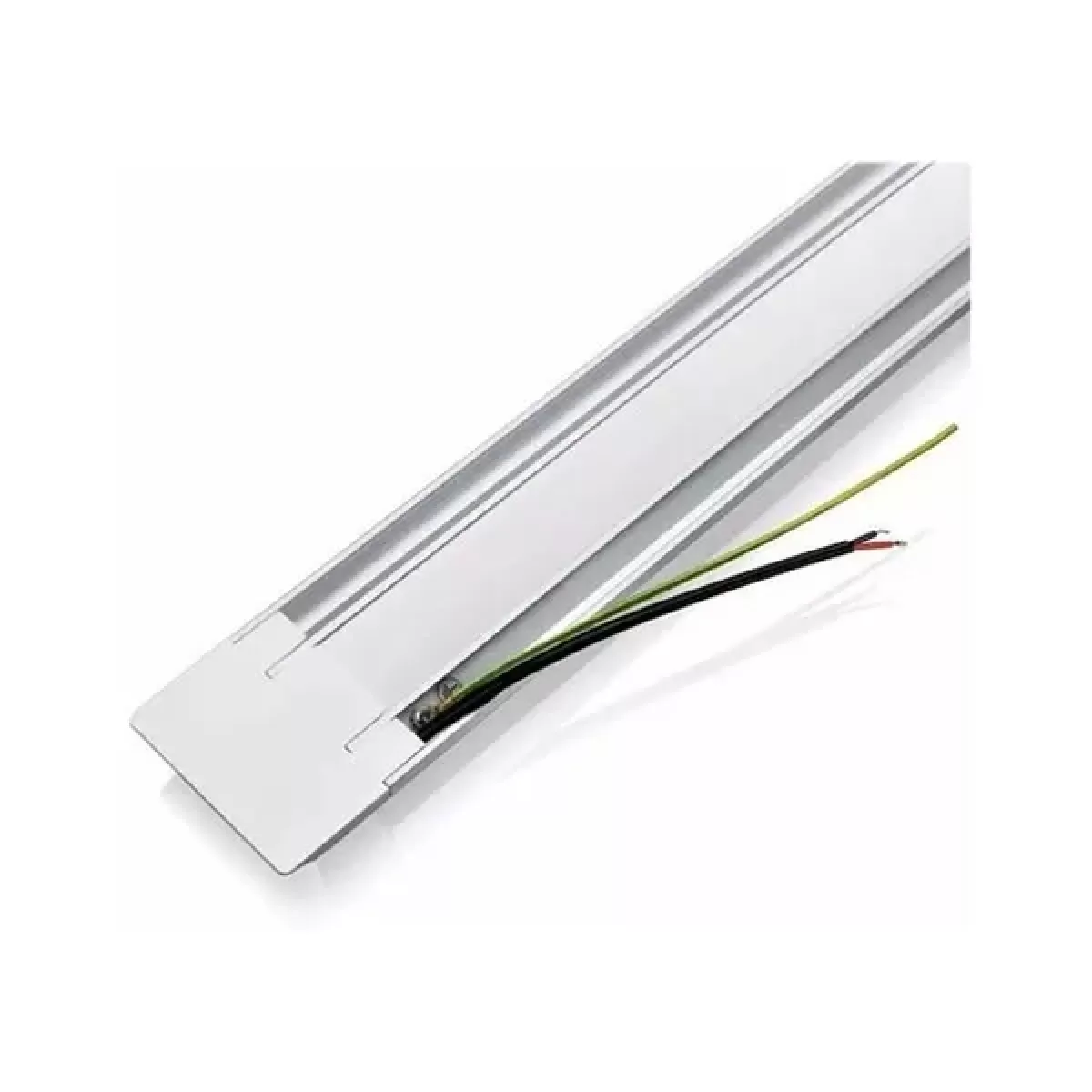 Luminaria Linear LED slim 80w 240cm Branco Frio