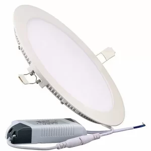 Plafon LED Embutir Redondo 18w Branco Neutro