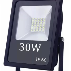 Refletor LED 30w Holofote SMD Branco Quente Prova d'água