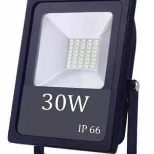 Refletor LED 30w Holofote SMD Branco Quente Prova d'água