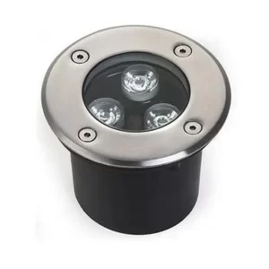 Balizador de Piso LED 3w Branco Quente Premium