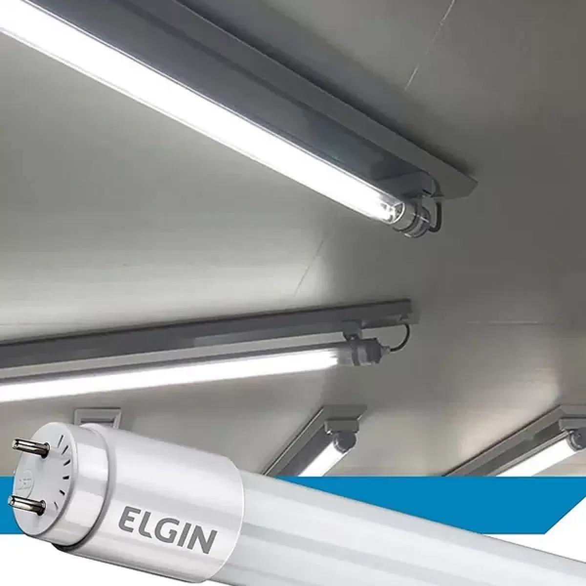 Lampada LED Tubular 20w 120cm T8 Branco Frio Inmetro Elgin
