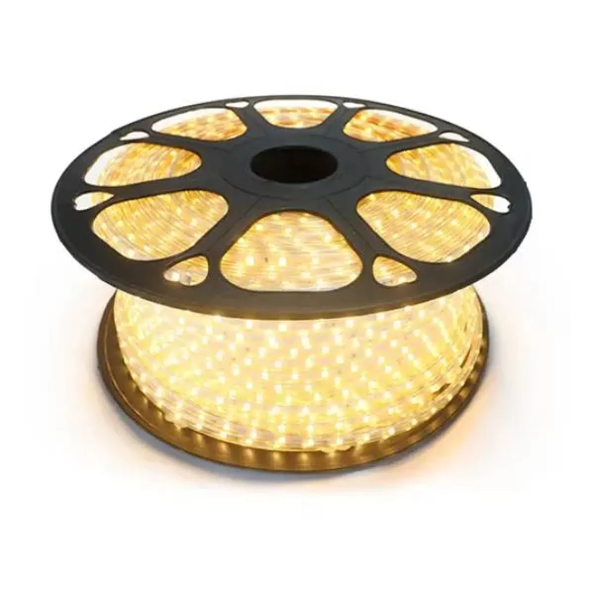 Rolo Mangueira de LED 100 Metros 11mm 24 leds/metro Branco Quente 110v