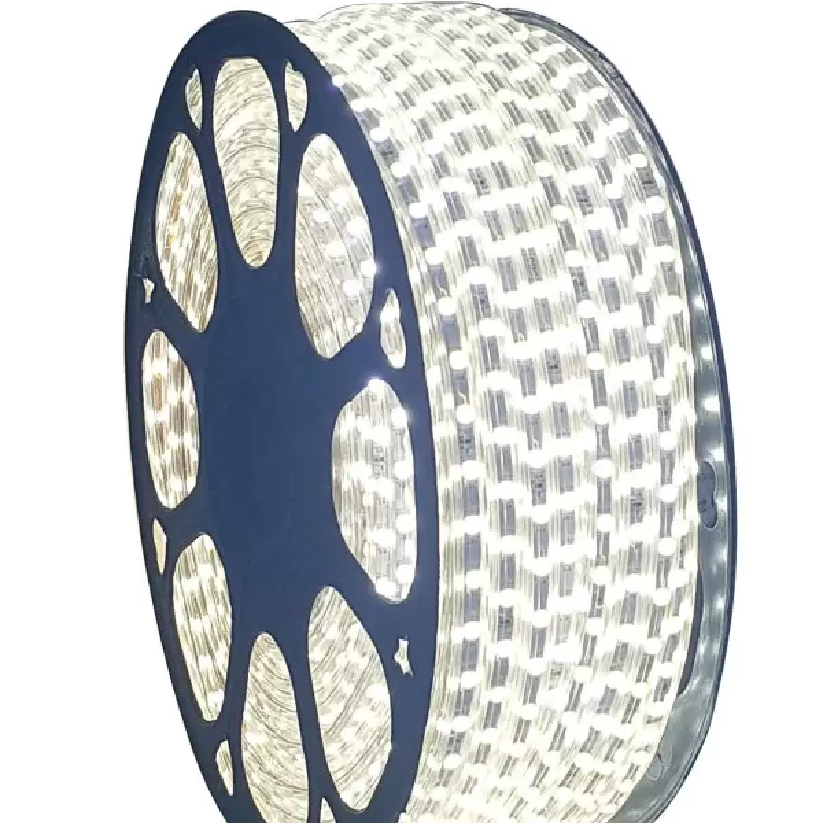 Fita de Led 5050 IP65 Rolo 100m Branco Frio 220v