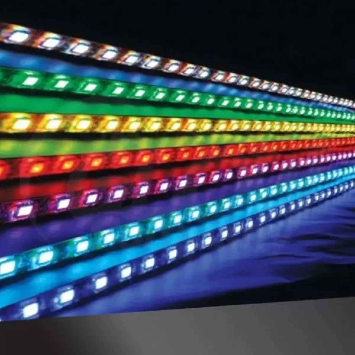 Fita de Led 5050 IP65 Rolo 100m RGB 110v
