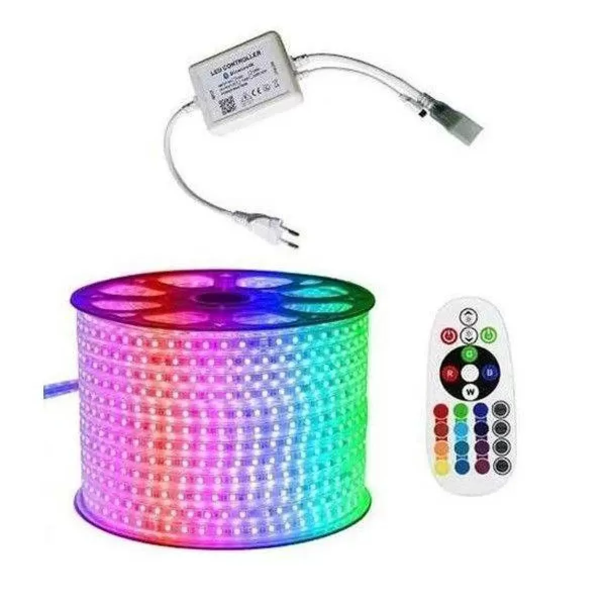 Fita de Led 5050 IP65 Rolo 100m RGB 110v
