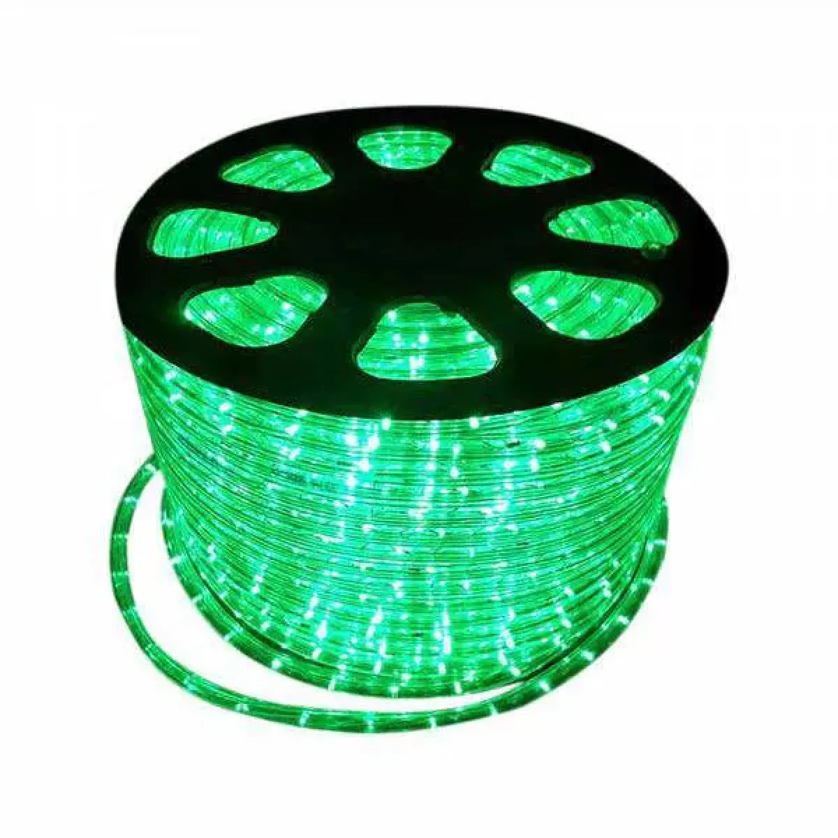 Rolo Mangueira de LED 100 Metros 11mm 24 leds/metro Verde 220v