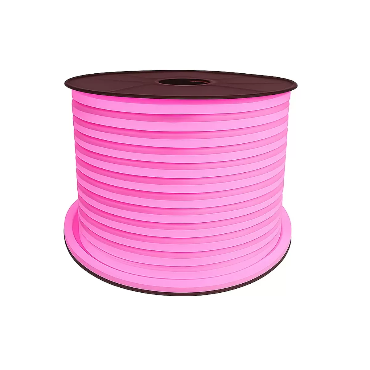 Fita de Led Neon Flex Rolo 100 metros Rosa 220v 8MM