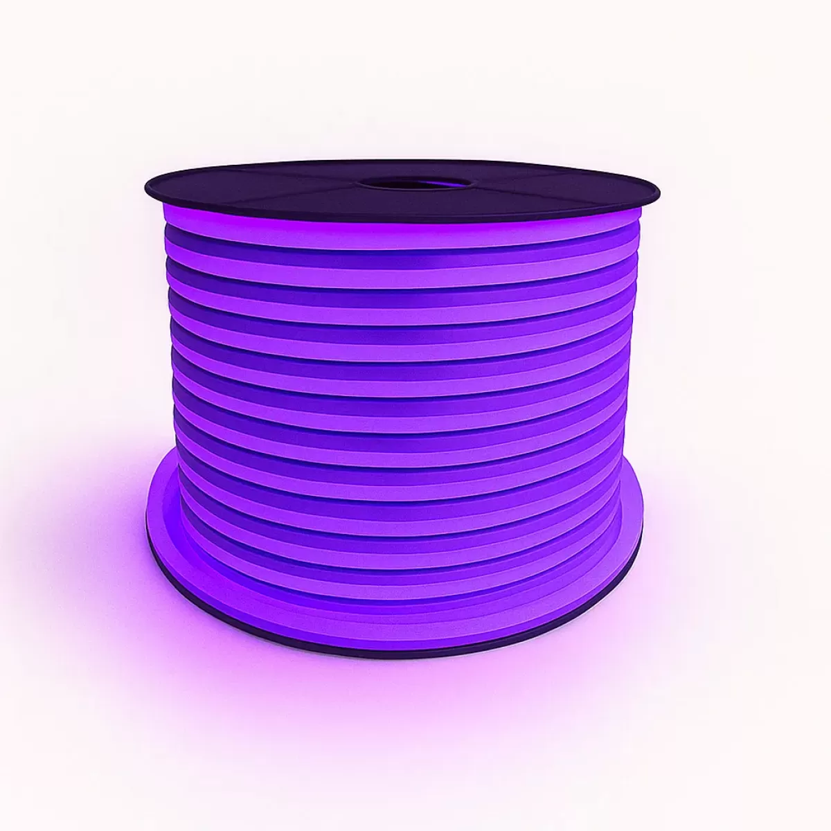 Fita de Led Neon Flex Rolo 100 metros Roxo 220v 8MM