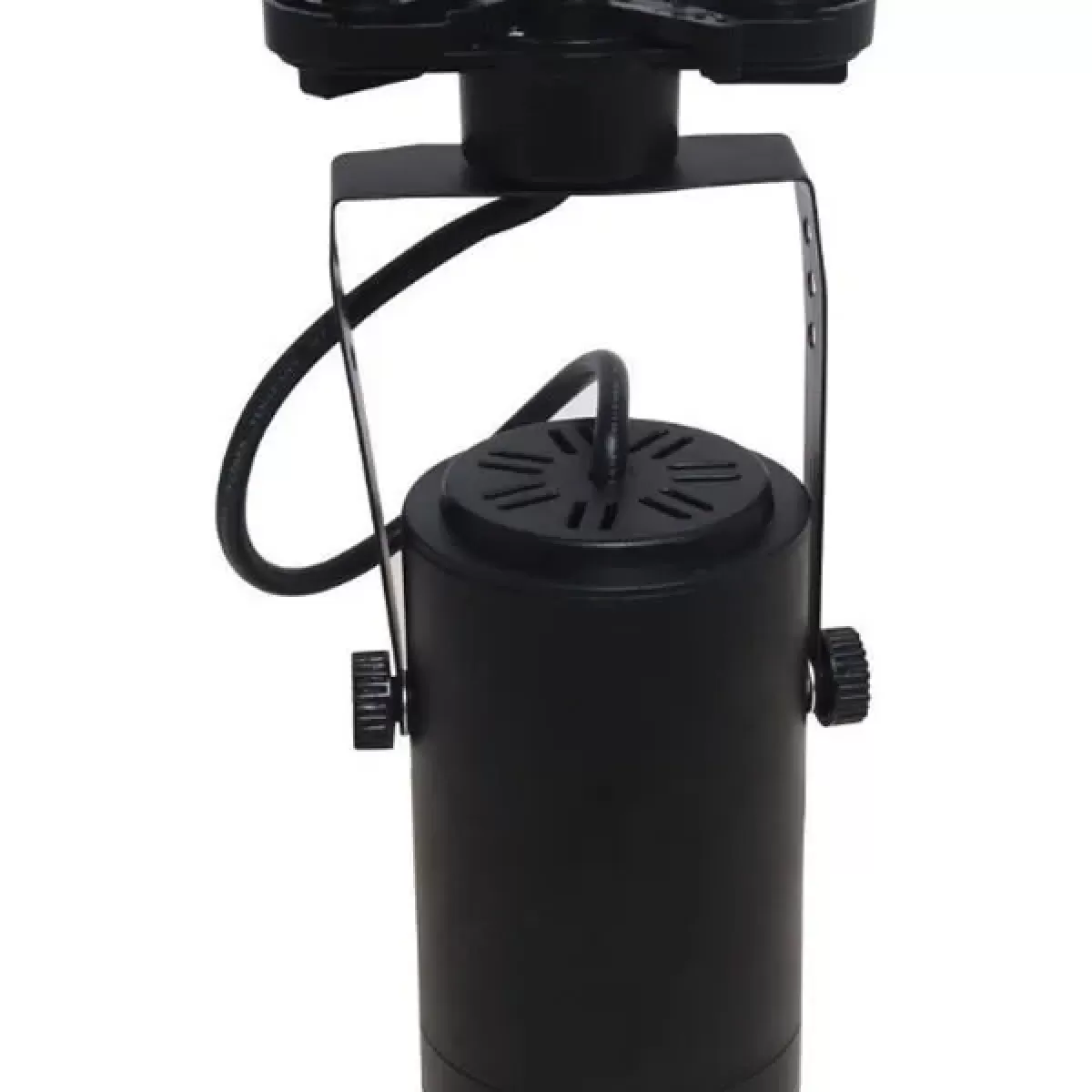 Spot LED Trilho Eletrificado Preto 15w Branco Quente
