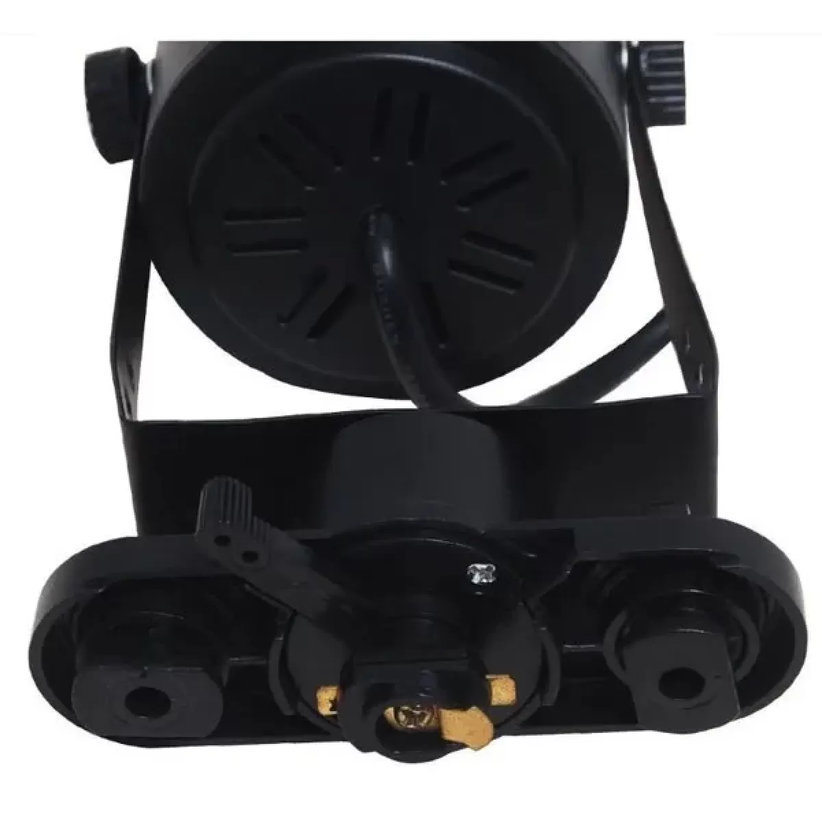 Spot LED Trilho Eletrificado Preto 15w Branco Quente