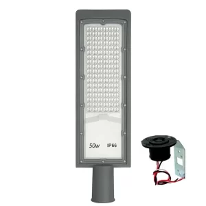 Luminária Pública LED 50W 120lm/w BRS Base Rele