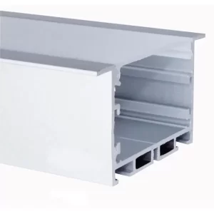 Perfil de LED Embutir Alumínio Natural 3 Metros 90x35mm