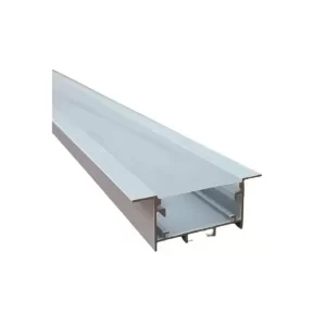Perfil de LED Embutir Branco 2 Metros 24x14mm