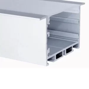Perfil de LED Embutir Branco 3 Metros 90x35mm