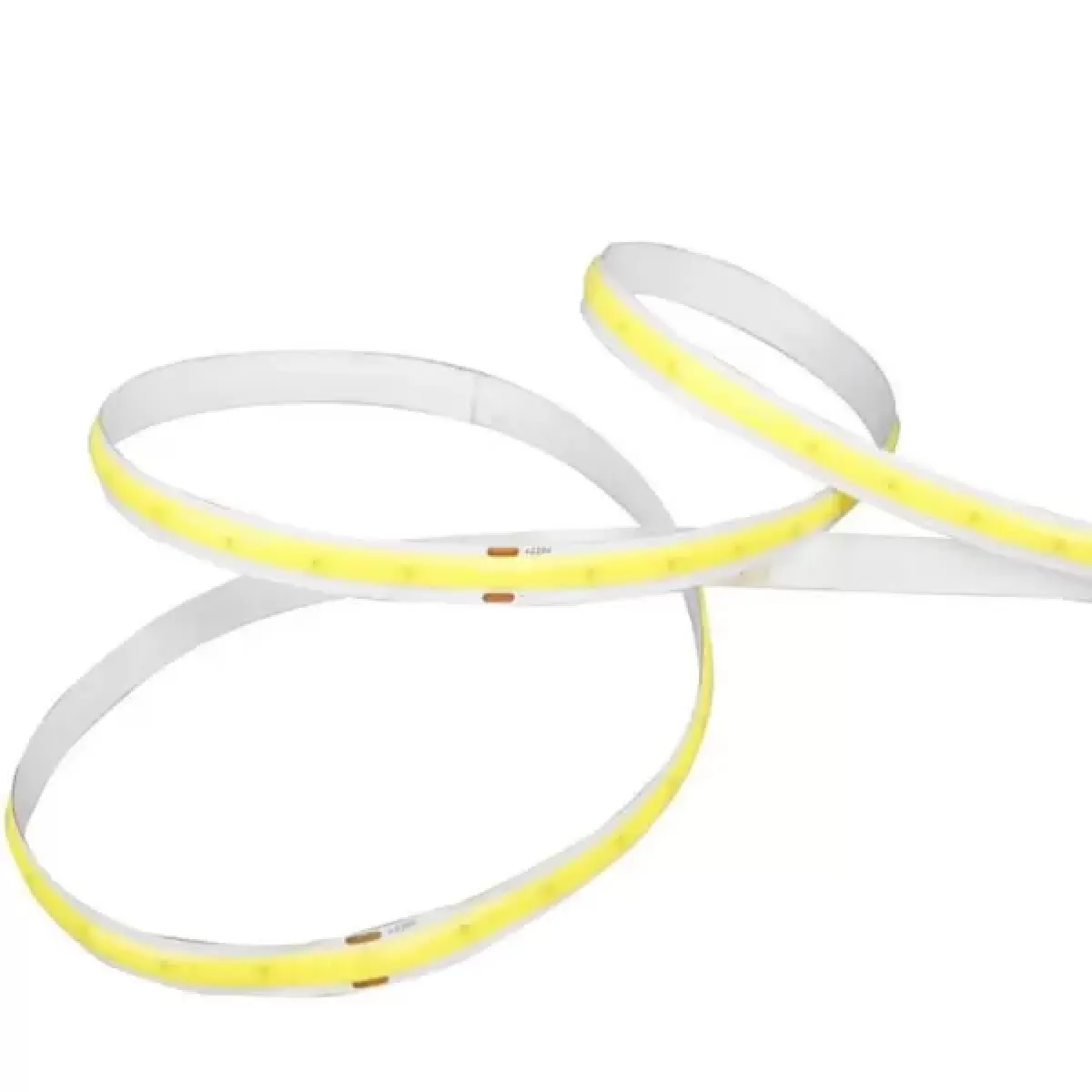 Fita de Led Cob 512 Leds 12w Por Metro Ip20 Rolo 5m Branco Neutro 12v