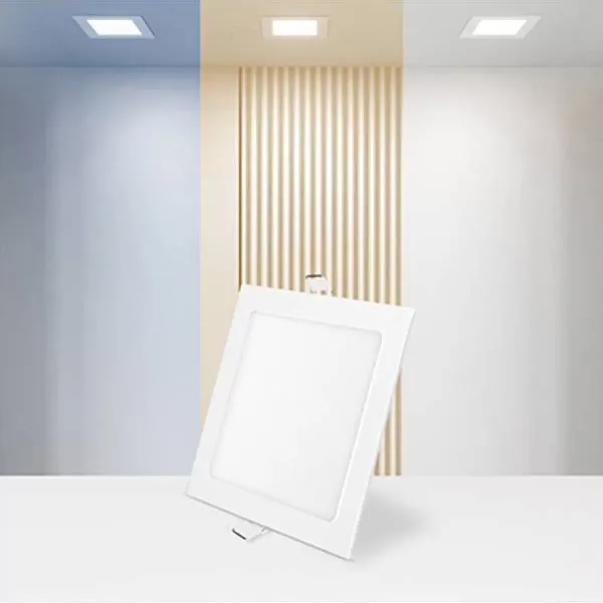 Plafon LED Smart Dimerizavel Embutir Quadrado 25w Gaya