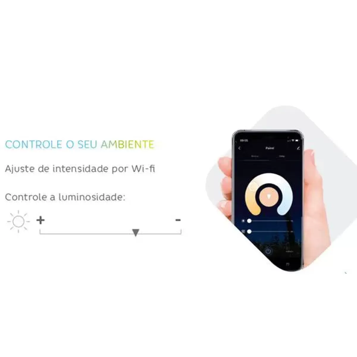 Plafon LED Smart Dimerizavel Embutir Quadrado 25w Gaya