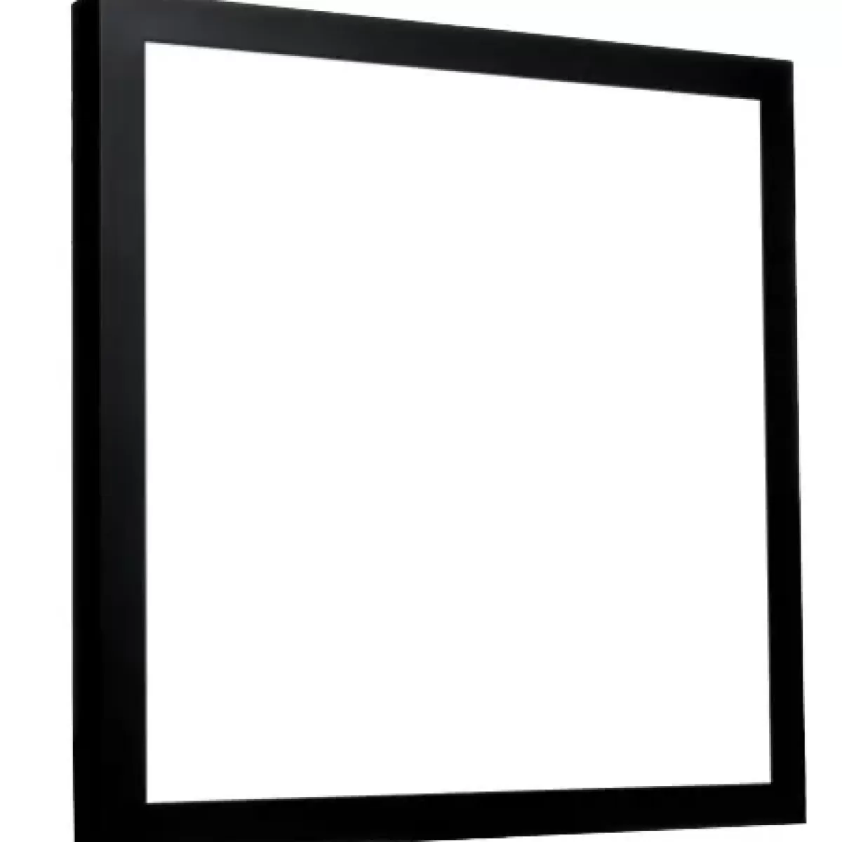 17053 - Plafon LED Sobrepor Quadrado 40x40 36w Branco Quente Preto Plafon LED Sobrepor Quadrado 40x40 36w Branco Quente Preto