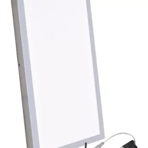 Plafon LED Sobrepor Retangular 60x30 36w Branco Neutro