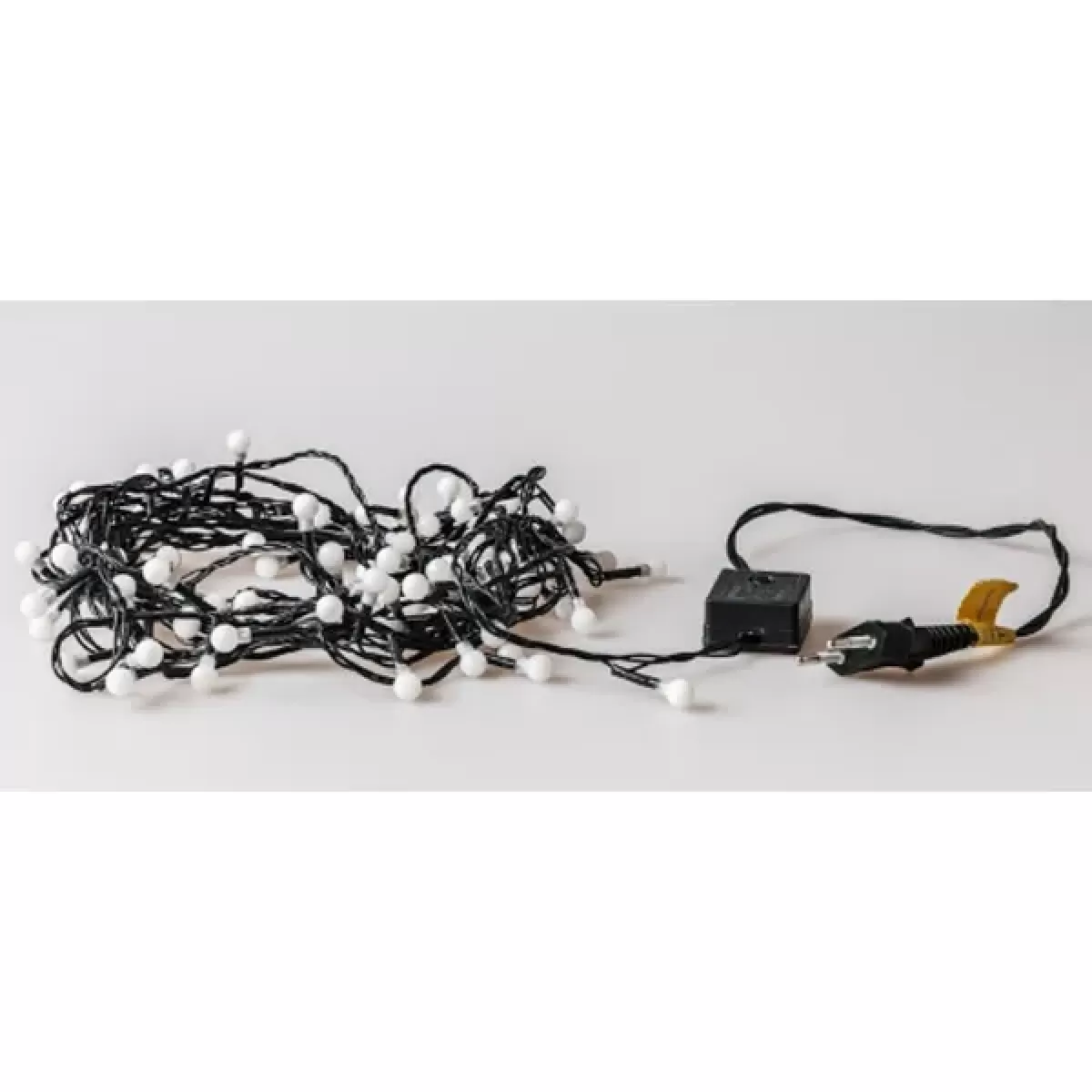 Kit 10 Unidades Pisca Pisca de LED 8 Funções Fio Transparente com 100 Leds Azul 110v