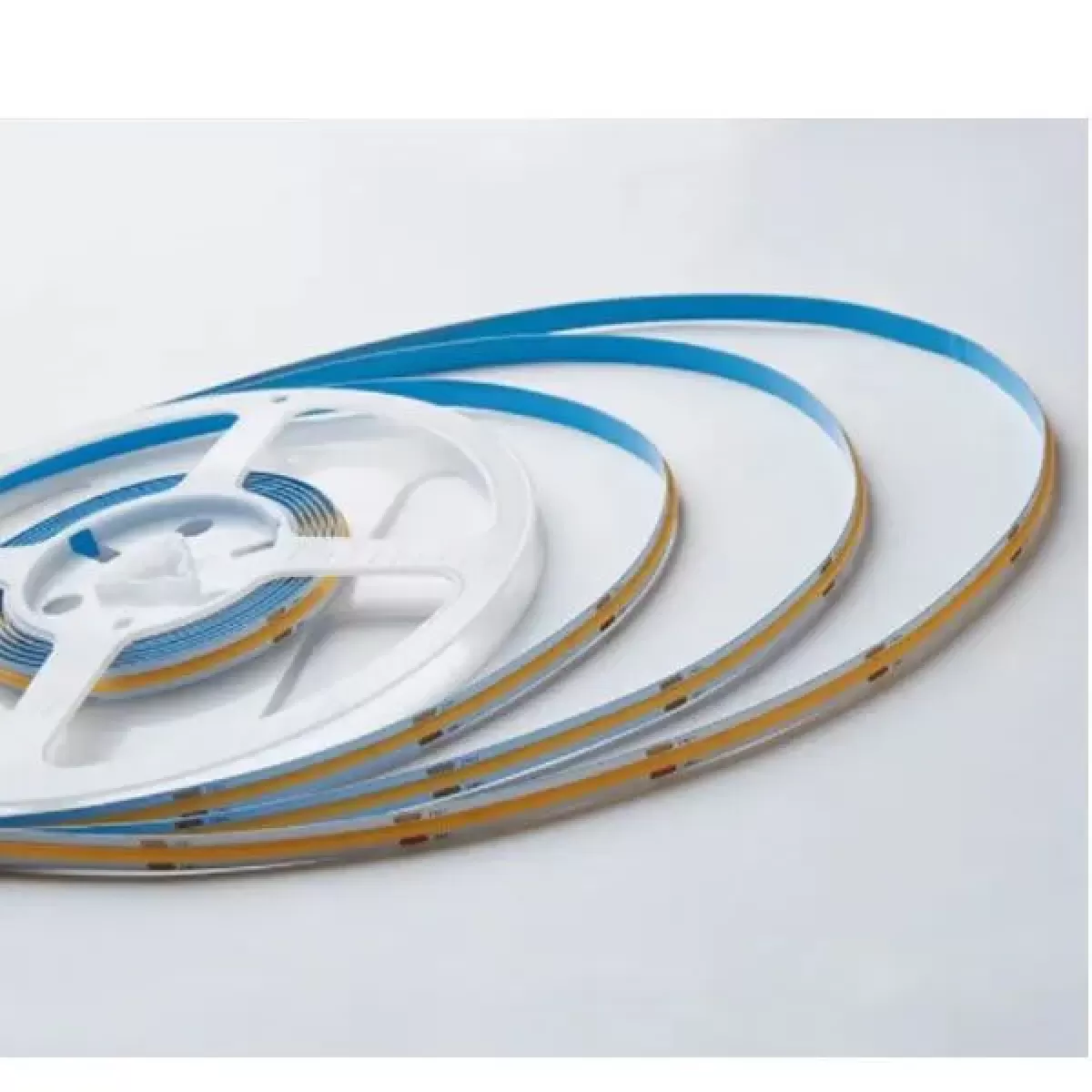 Fita de Led Cob 360 Leds 8w Por Metro Ip20 Rolo 5m Branco Neutro 12v