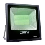 Refletor LED 200w Holofote SMD Verde Prova d'água