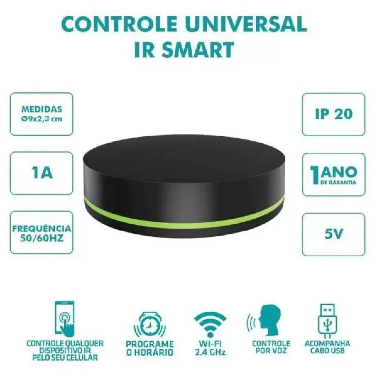 Controle Smart Wifi Ir Universal Gaya