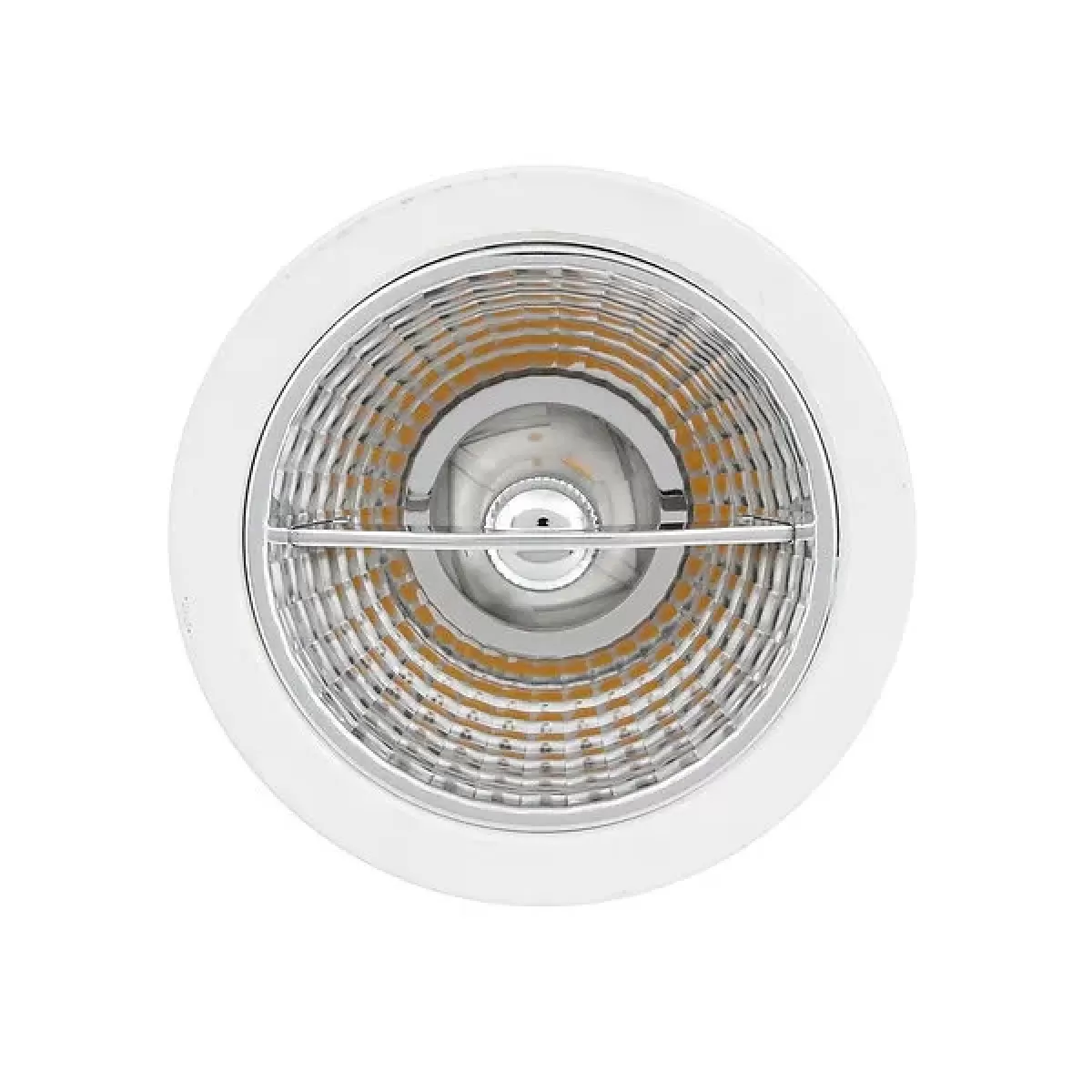Lampada LED Dicroica GU10 AR70 7w Branco Quente