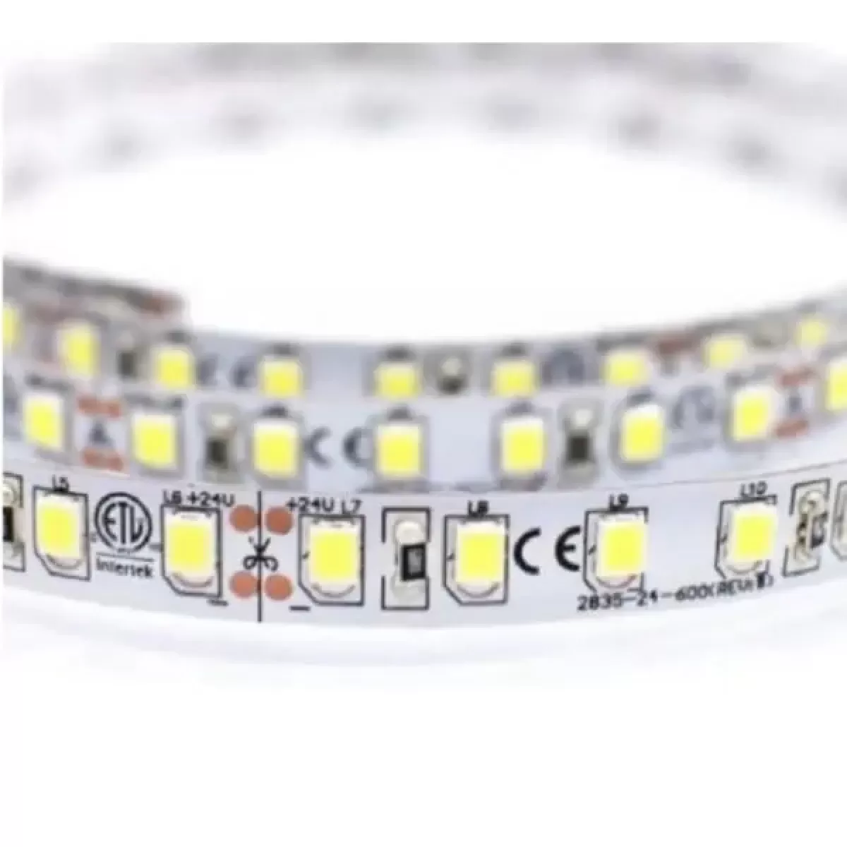 Fita de Led 3528 240 Leds IP20 Rolo 5m Amarelo 12V