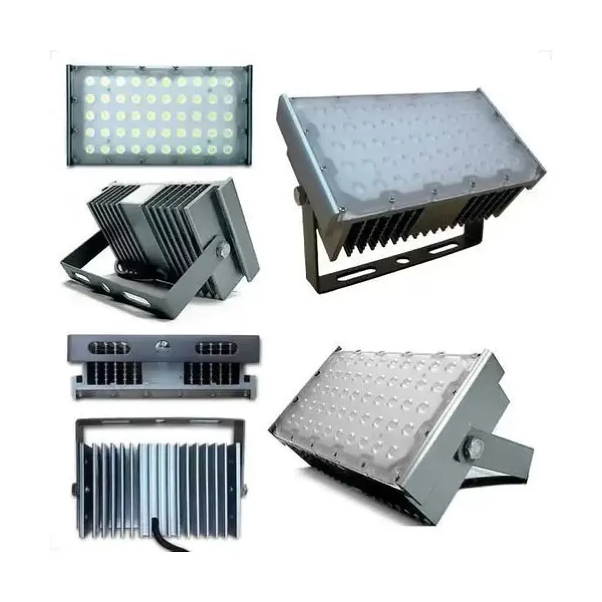 Refletor LED 50w Modular IP67 Branco Frio com Dissipador