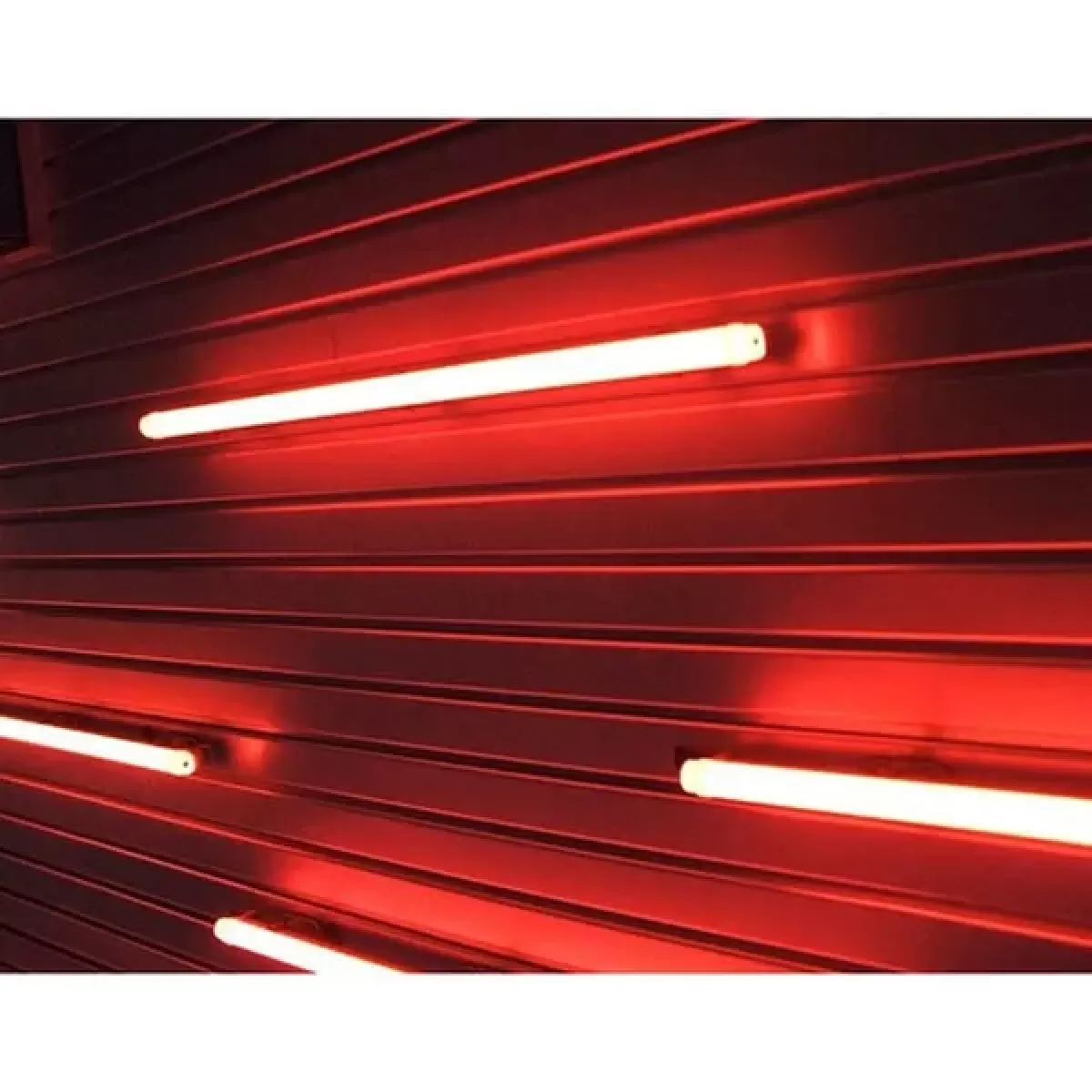 Lâmpada LED Tubular 9w 60cm T8 Vermelho