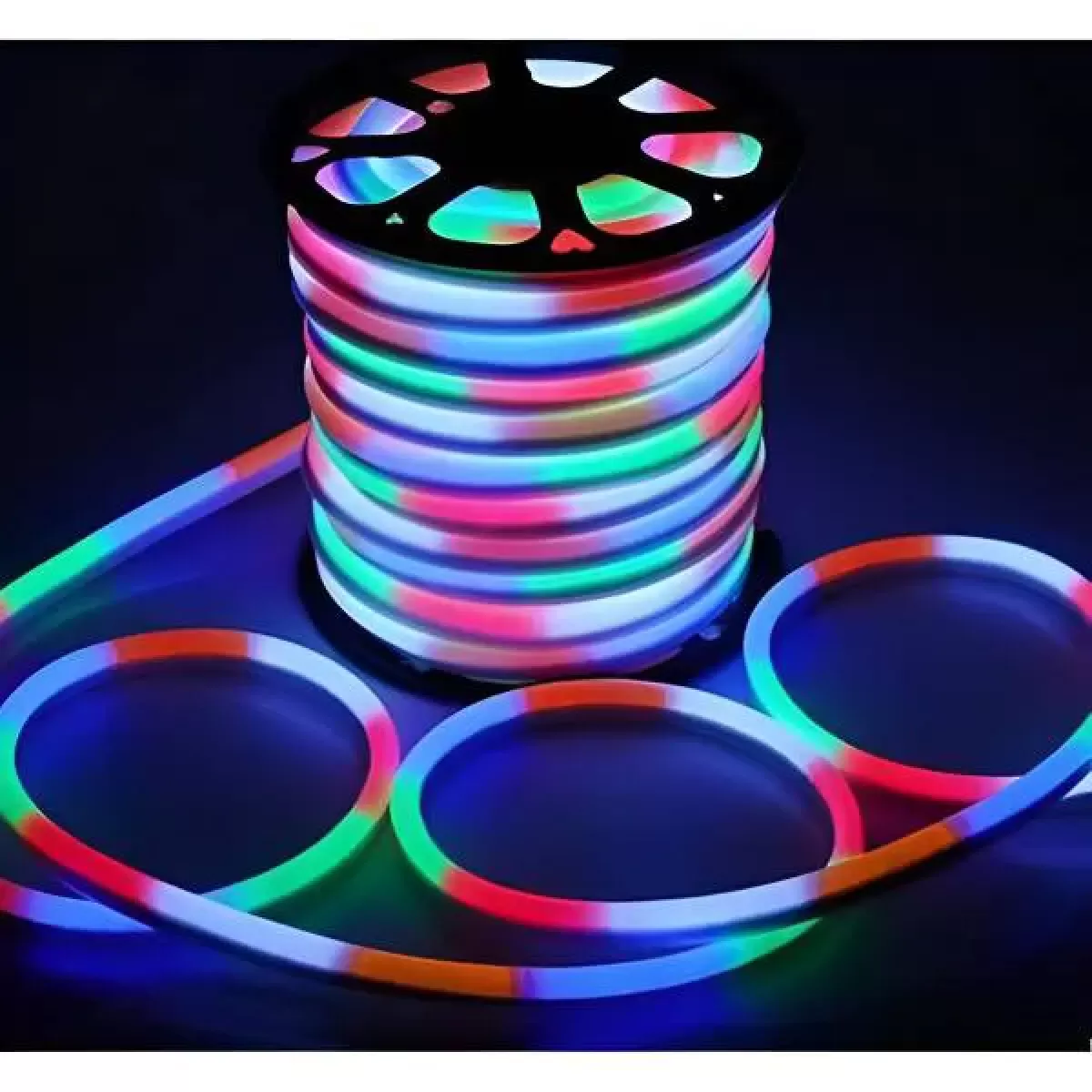 Fita de Led Neon Flex Rolo 100 metros Rgb 110v 8MM