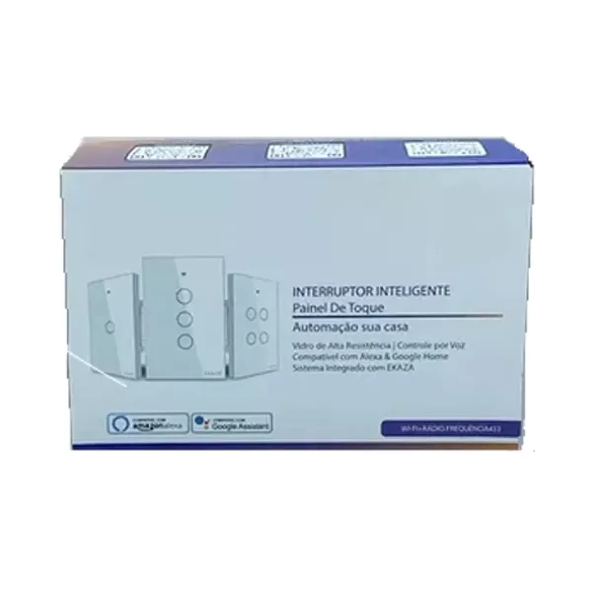 Interruptor Smart Wifi Touch 2 Botões Branco