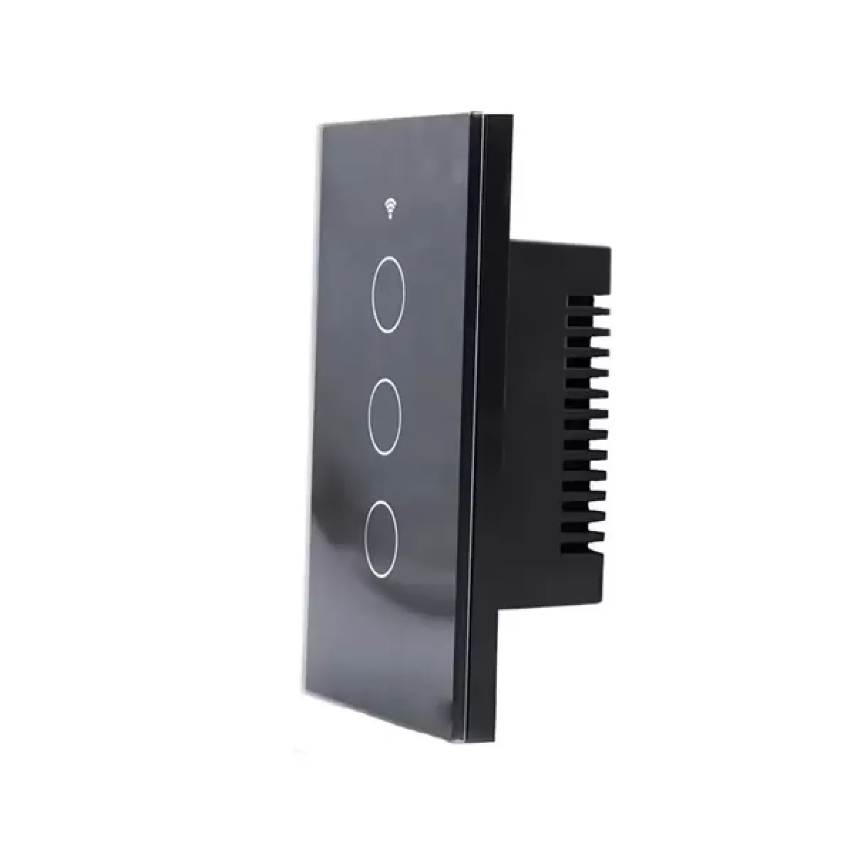 Interruptor Smart Wifi Touch 3 Botões Preto