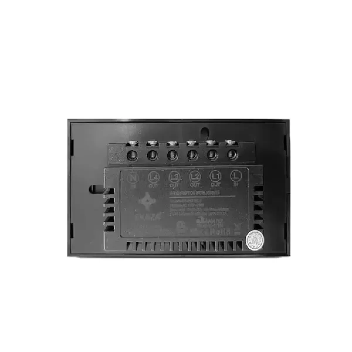 Interruptor Smart Wifi Touch 3 Botões Preto